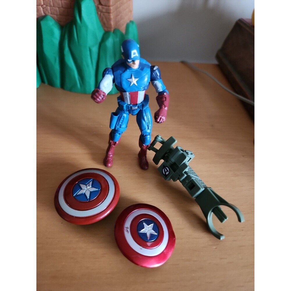 Captain America Marvel The Avengers Hasbro 2011 4.25" Figure 071624AST2-C4